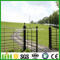 high quality powder coated tubular zinc steel garden fence from Anping Manufacture